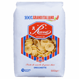 RUSSO PASTA DI SEMOLA SPECIALITÀ GR.500 Orecchiette