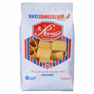 RUSSO PASTA DI SEMOLA SPECIALITÀ GR.500 Paccheri