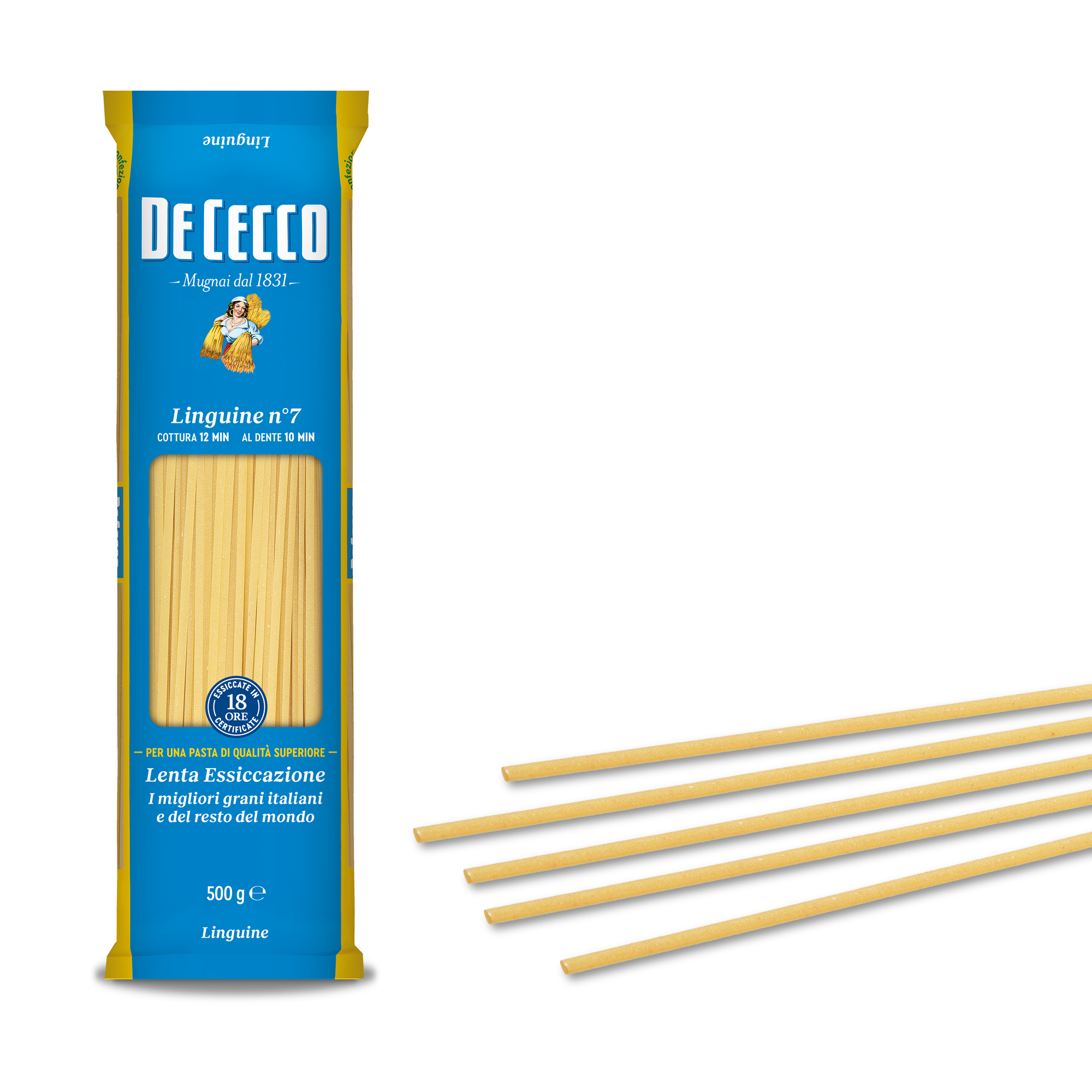 DE CECCO PASTA DI SEMOLA GR.500 Linguine n° 7