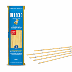 DE CECCO PASTA DI SEMOLA GR.500 Maccheroni alla Chitarra n° 13