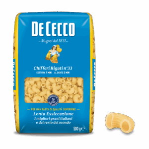 DE CECCO PASTA DI SEMOLA GR.500 Chifferi Rigati n° 33