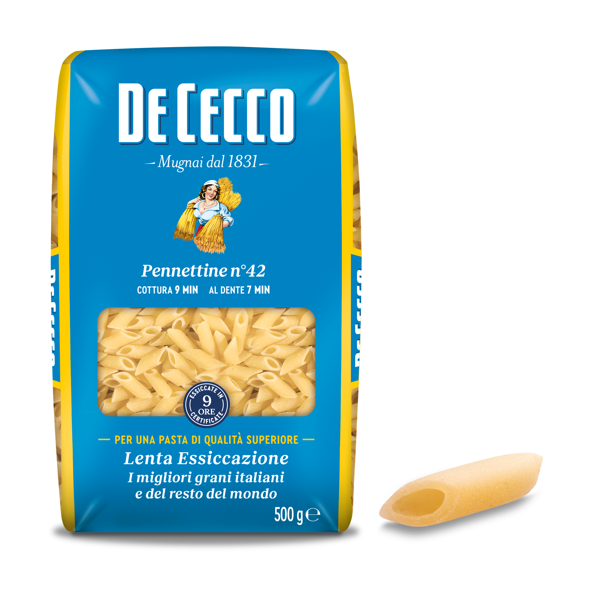 DE CECCO PASTA DI SEMOLA GR.500 Pennettine n° 42