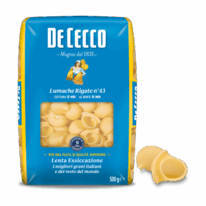 DE CECCO PASTA DI SEMOLA GR.500 Lumache Rigate n° 43