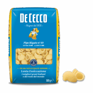 DE CECCO PASTA DI SEMOLA GR.500 Pipe Rigate n° 49