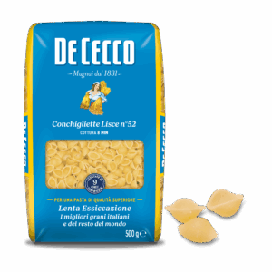 DE CECCO PASTA DI SEMOLA GR.500 Conchigliette Lisce n° 52