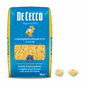 DE CECCO PASTA DI SEMOLA GR.500 Conchigliette Piccole n° 53