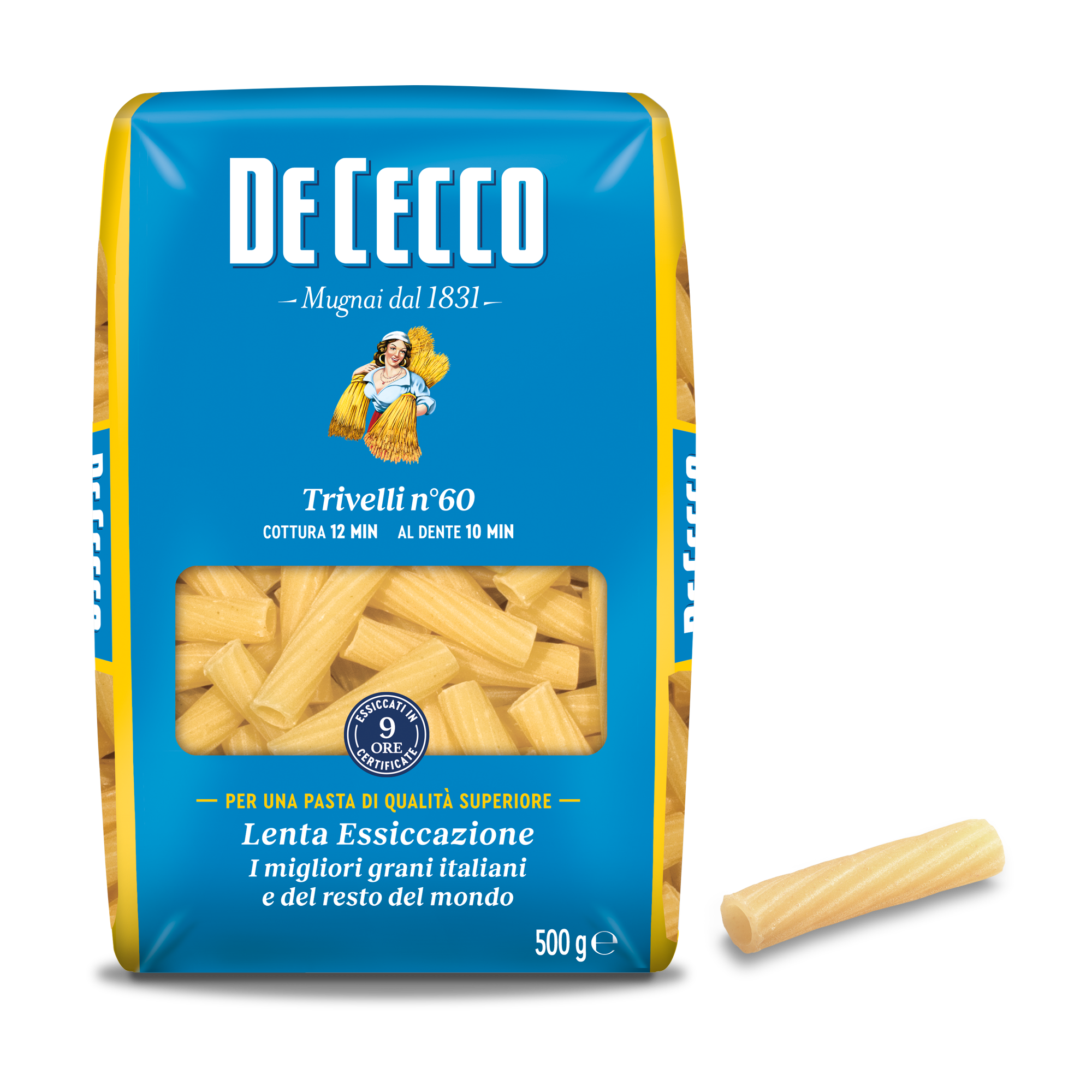 DE CECCO PASTA DI SEMOLA GR.500 Trivelli n° 60