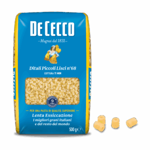 DE CECCO PASTA DI SEMOLA GR.500 Ditali Piccoli Lisci n° 68