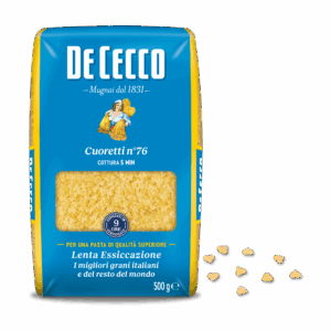 DE CECCO PASTA DI SEMOLA GR.500 Cuoretti n° 76