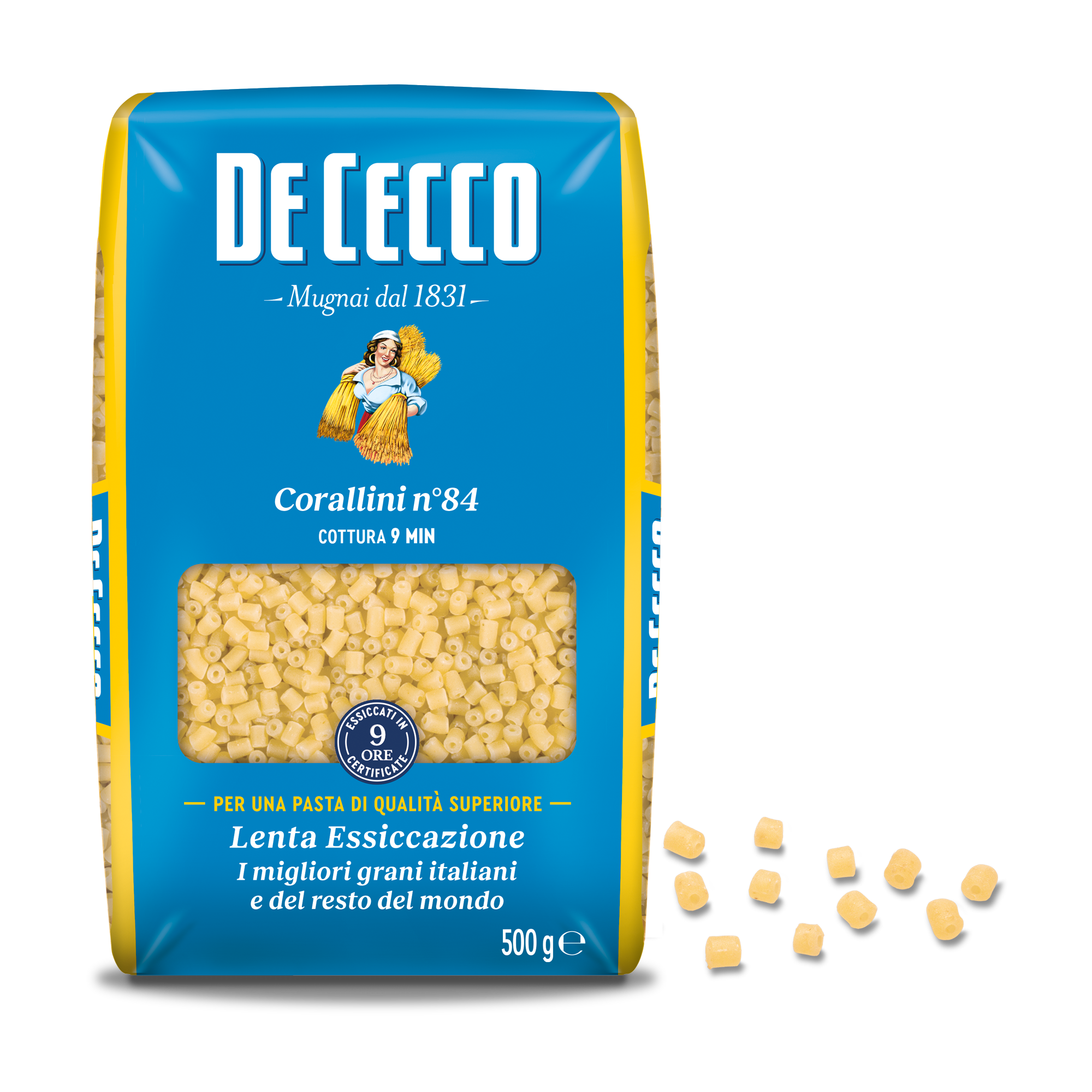 DE CECCO PASTA DI SEMOLA GR.500 Corallini n° 84