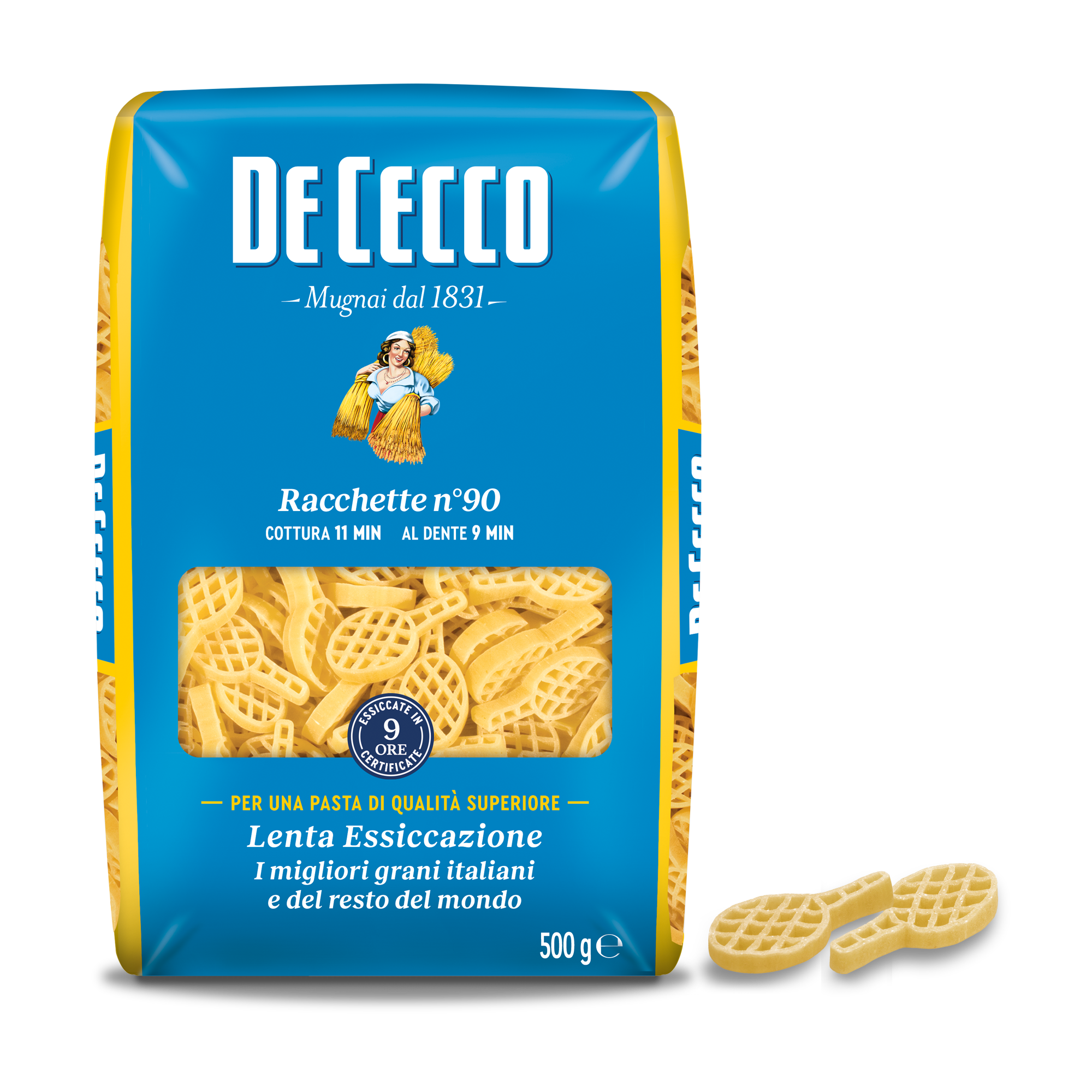 DE CECCO PASTA DI SEMOLA GR.500 Racchette n° 90