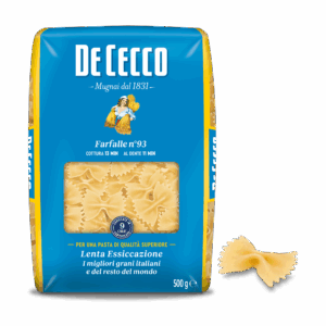 DE CECCO PASTA DI SEMOLA GR.500 Farfalle n° 93