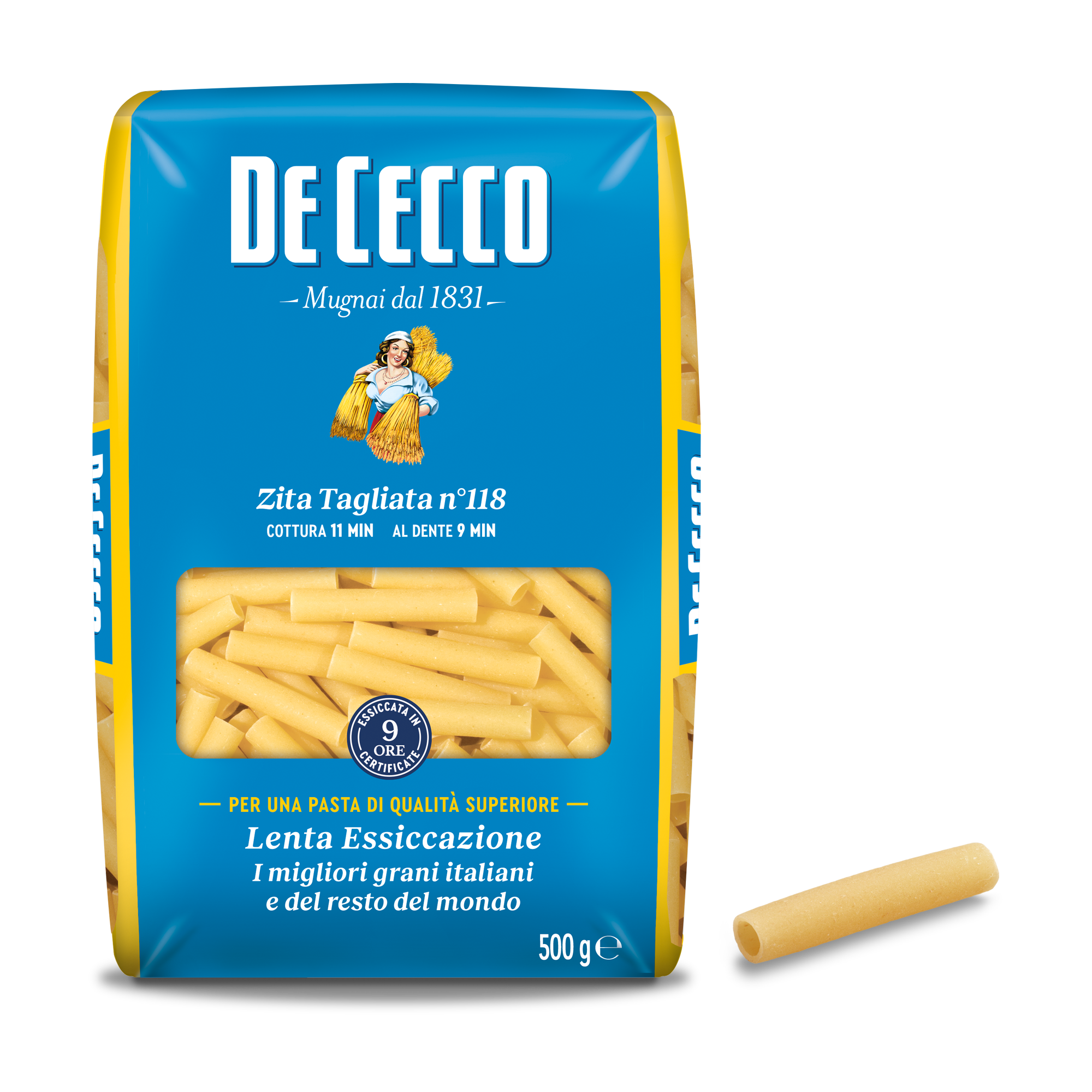 DE CECCO PASTA DI SEMOLA GR.500 Zita Tagliata n° 118