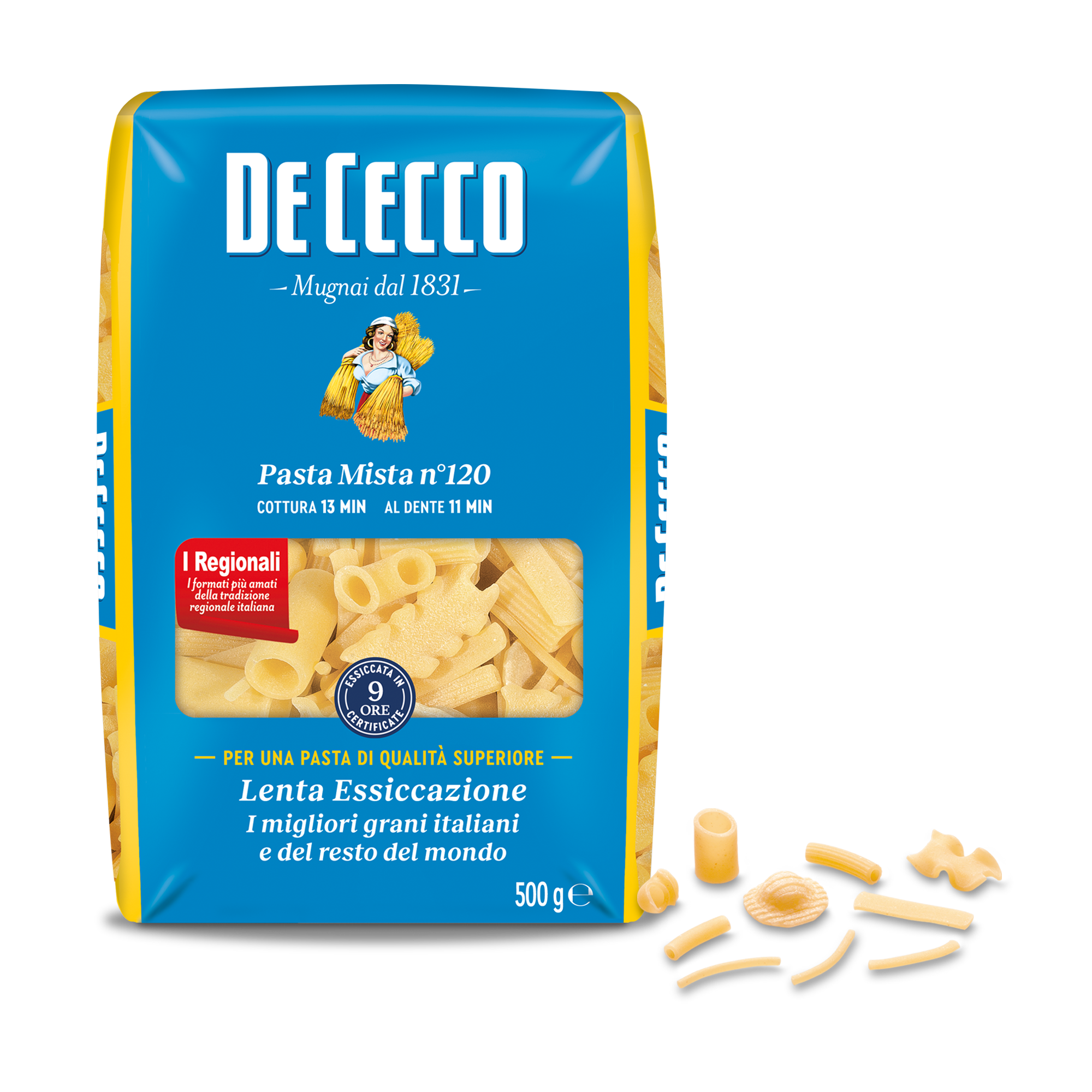 DE CECCO PASTA DI SEMOLA GR.500 Pasta Mista n° 120