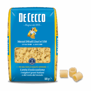 DE CECCO PASTA DI SEMOLA GR.500 Mezzi Ditali Lisci n° 158