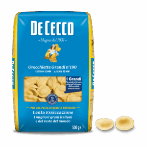 DE CECCO PASTA DI SEMOLA GR.500 Orecchiette Grandi n° 190