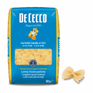 DE CECCO PASTA DI SEMOLA GR.500 Farfalle Medie n° 193