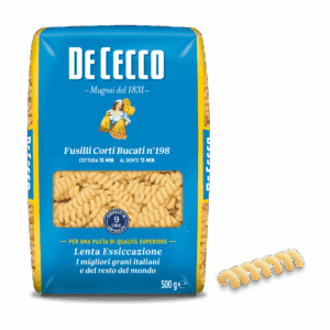 DE CECCO PASTA DI SEMOLA GR.500 Fusilli Corti Bucati n° 198