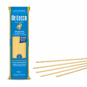 DE CECCO PASTA DI SEMOLA GR.500 Spaghettoni Grandi n° 414
