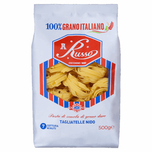 RUSSO PASTA DI SEMOLA SPECIALITÀ GR.500 Tagliatelle Nido