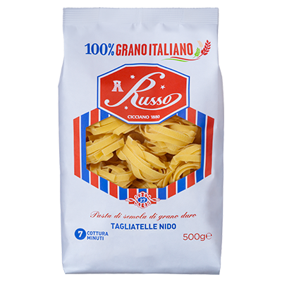 RUSSO PASTA DI SEMOLA SPECIALITÀ GR.500 Tagliatelle Nido